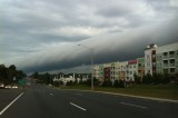 Rare, menacing roll cloud moves across northern Virginia (PICTURES)
