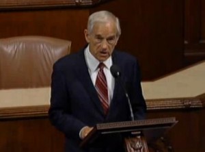 Ron Paul on House floor